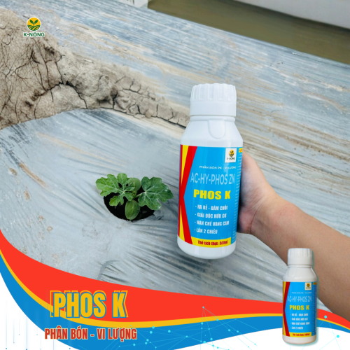 Phân bón lá Phos K - Lân 2 chiều