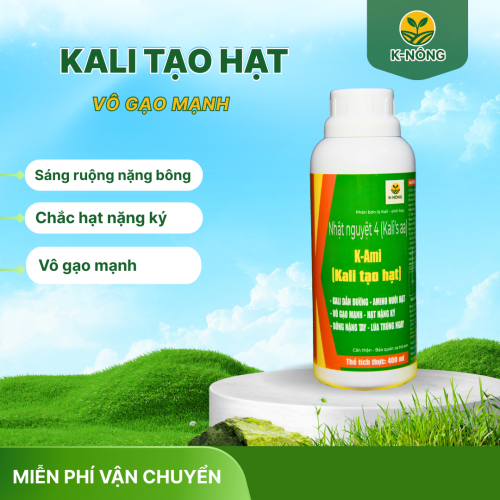 Kali Tạo Hạt - Sáng ruộng nặng bông, chắc hạt nặng ký, vô gạo mạnh
